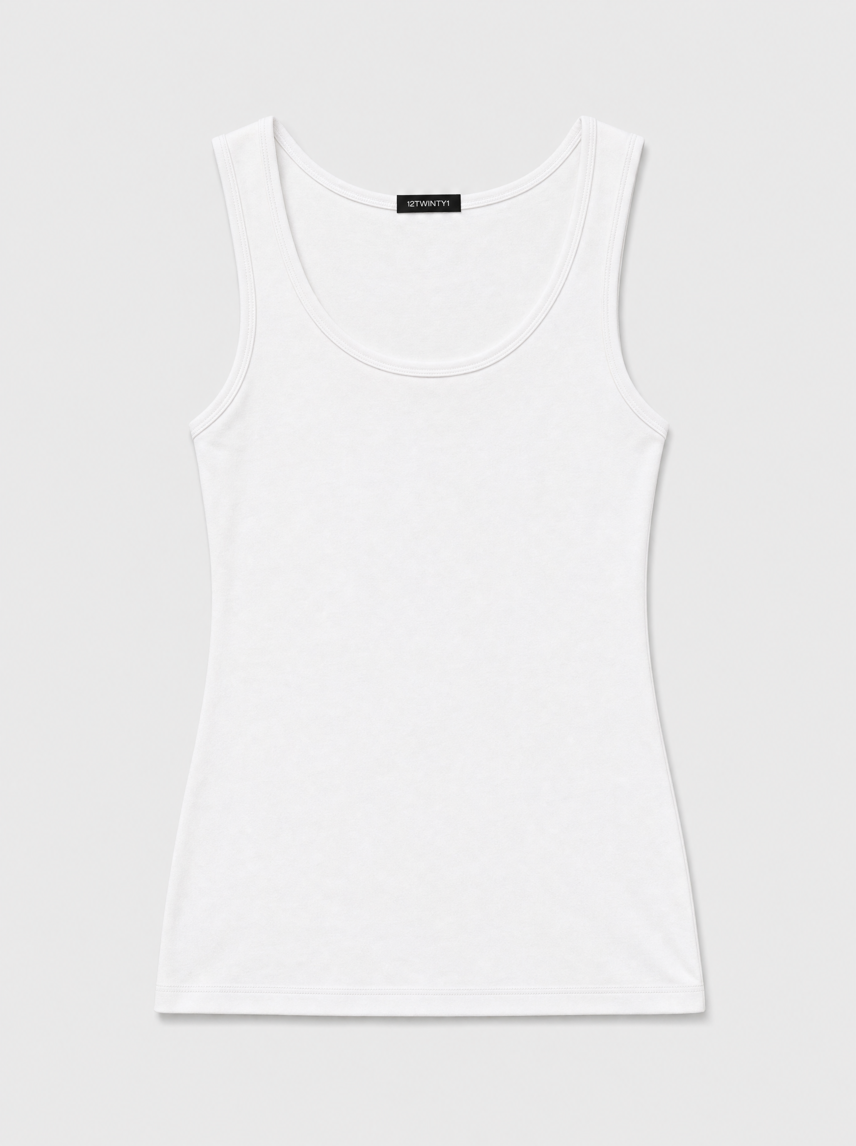 White tank front