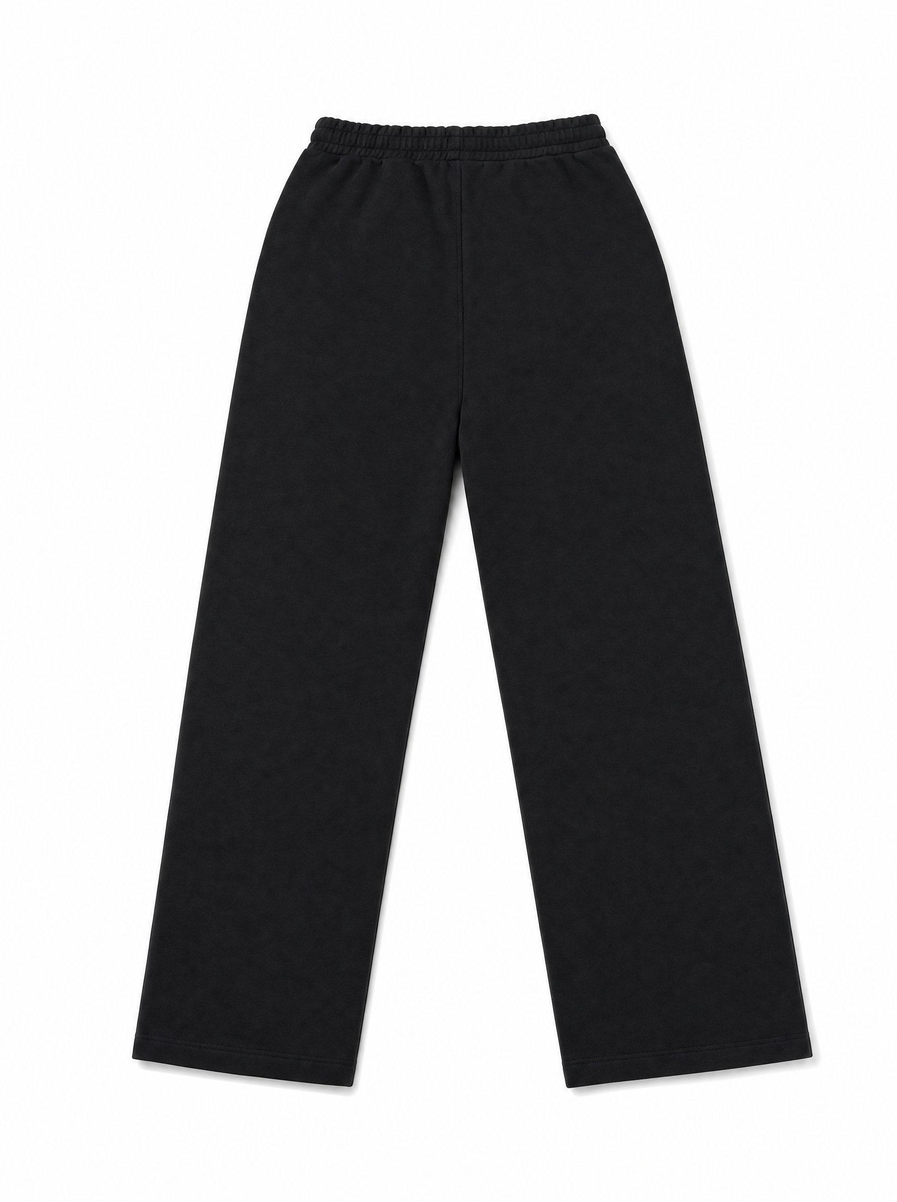 Unisex "777" Sweatpants Black - Back View