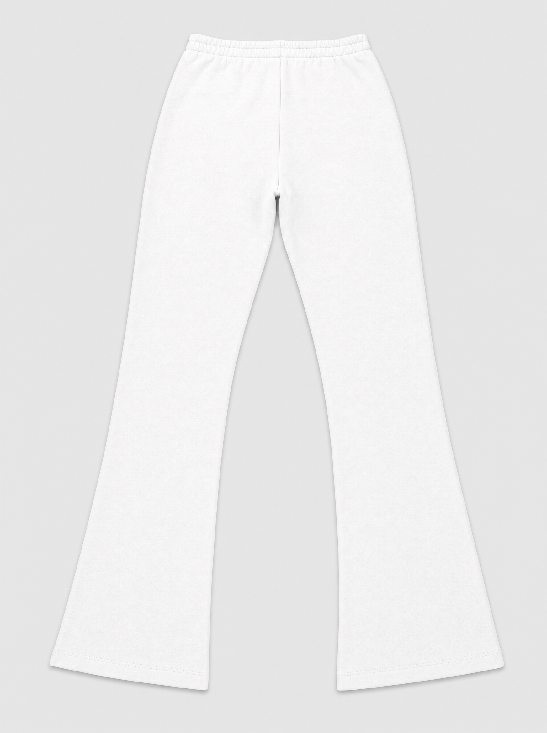 Women's "777" Sweatpants White - Back